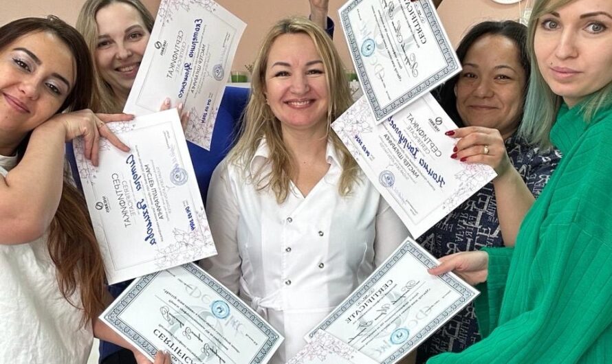 Выпуск профессионального направления – процедуры депиляции проекта “Акселератор знаний”